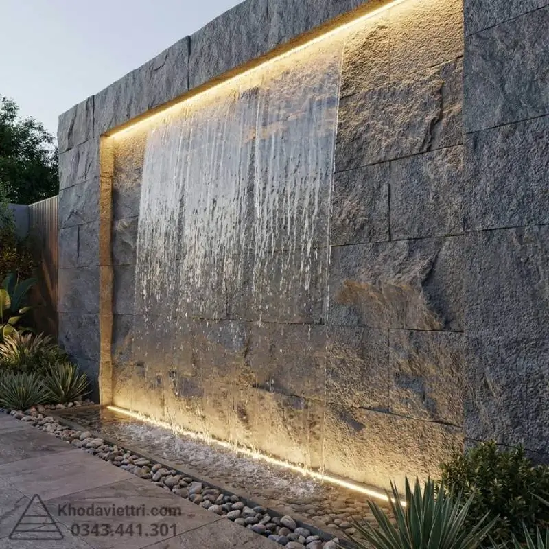 Đá Basalt Xám Băm Mặt (3)